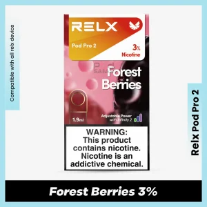 Relx Pod Pro 2 Forest Berries 3% for podseller