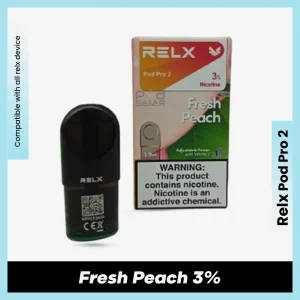 Relx Pod Pro 2 Fresh Peach 3% for podseller