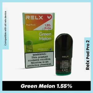 Relx Pod Pro 2 Green Melon 1.55% for podseller