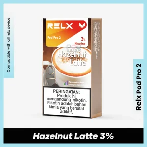 Relx Pod Pro 2 Hazelnut Latte 3% for podseller