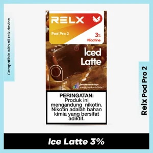 Relx Pod Pro 2 Ice Latte 3% for podseller