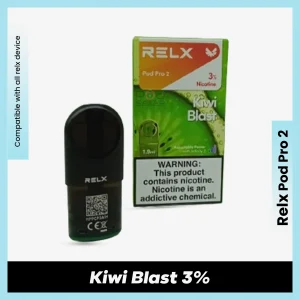 Relx Pod Pro 2 Kiwi Blast 3% for podseller