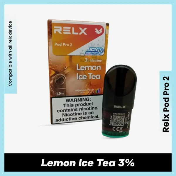 Relx Pod Pro 2 Lemon Ice Tea 3% for podseller