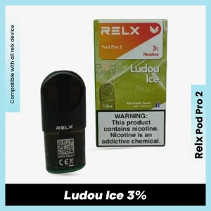 Relx Pod Pro 2 Ludou Ice 3% for podseller