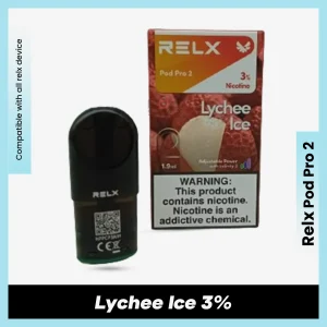 Relx Pod Pro 2 Lychee Ice 3% for podseller