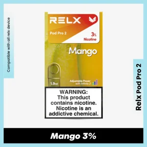 Relx Pod Pro 2 Mango 3% for podseller
