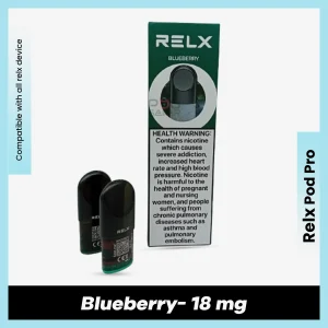 Relx Pod Pro Blueberry 18mg for podseller