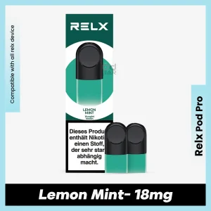 Relx Pod Pro Lemon Mint 18mg for podseller