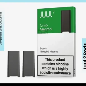 Crisp Menthol 18 mg JUUL 2 Pods for podseller