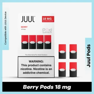 JUUL Berry Pods 18MG for podseller in UAE
