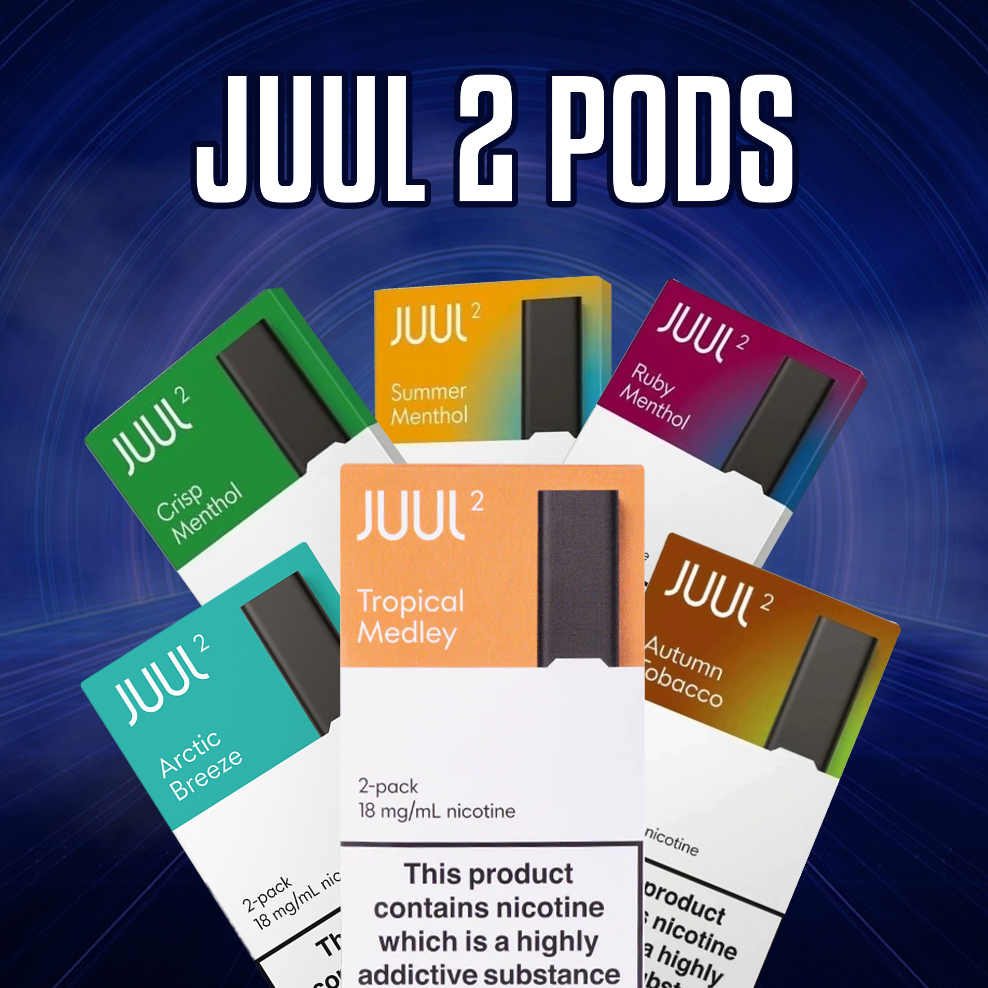 Juul 2 All Flavors Pods