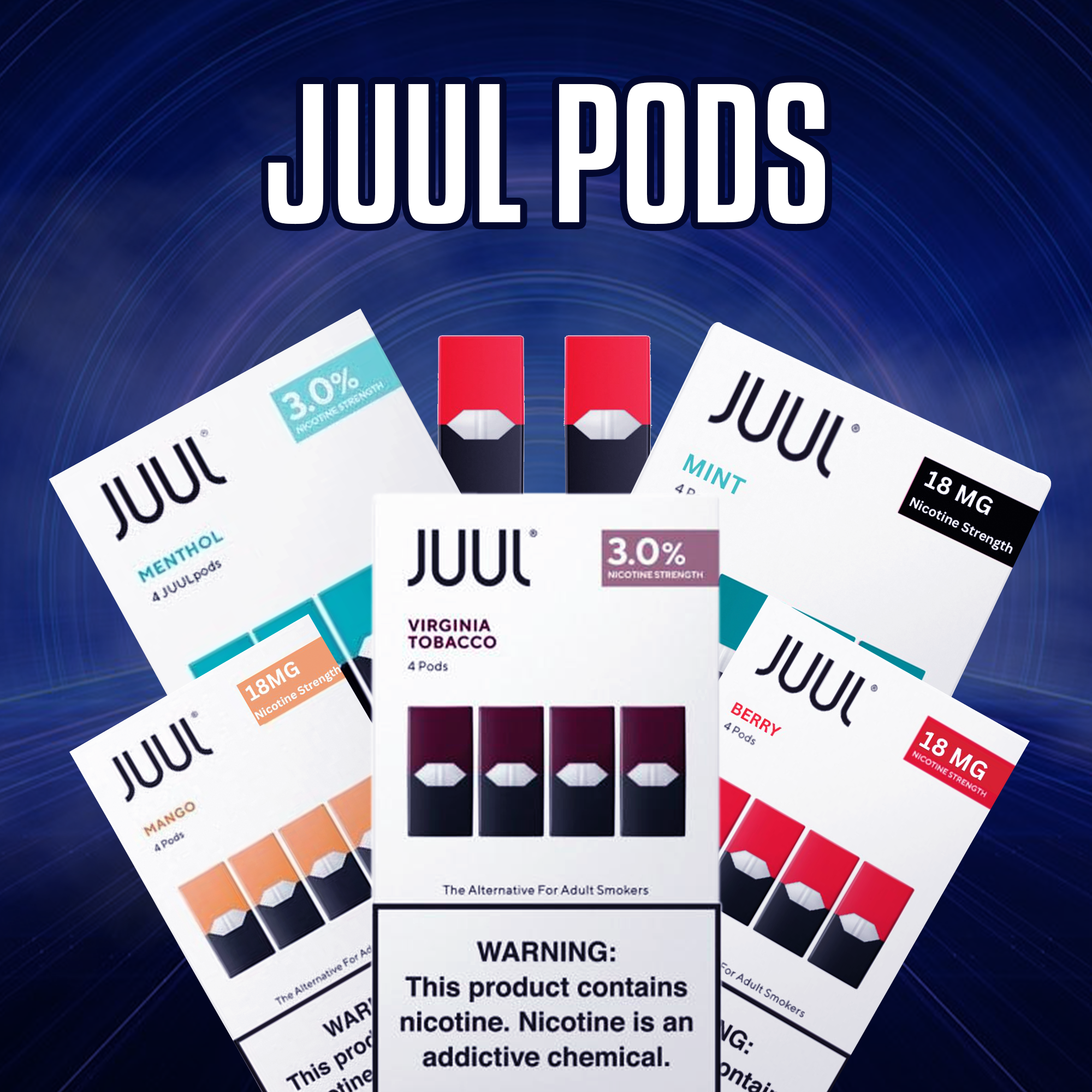 Juul Pods All Flavor Available