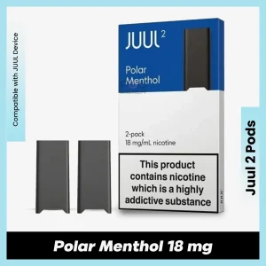 Polar Menthol 18 mg JUUL 2 Pods for podseller