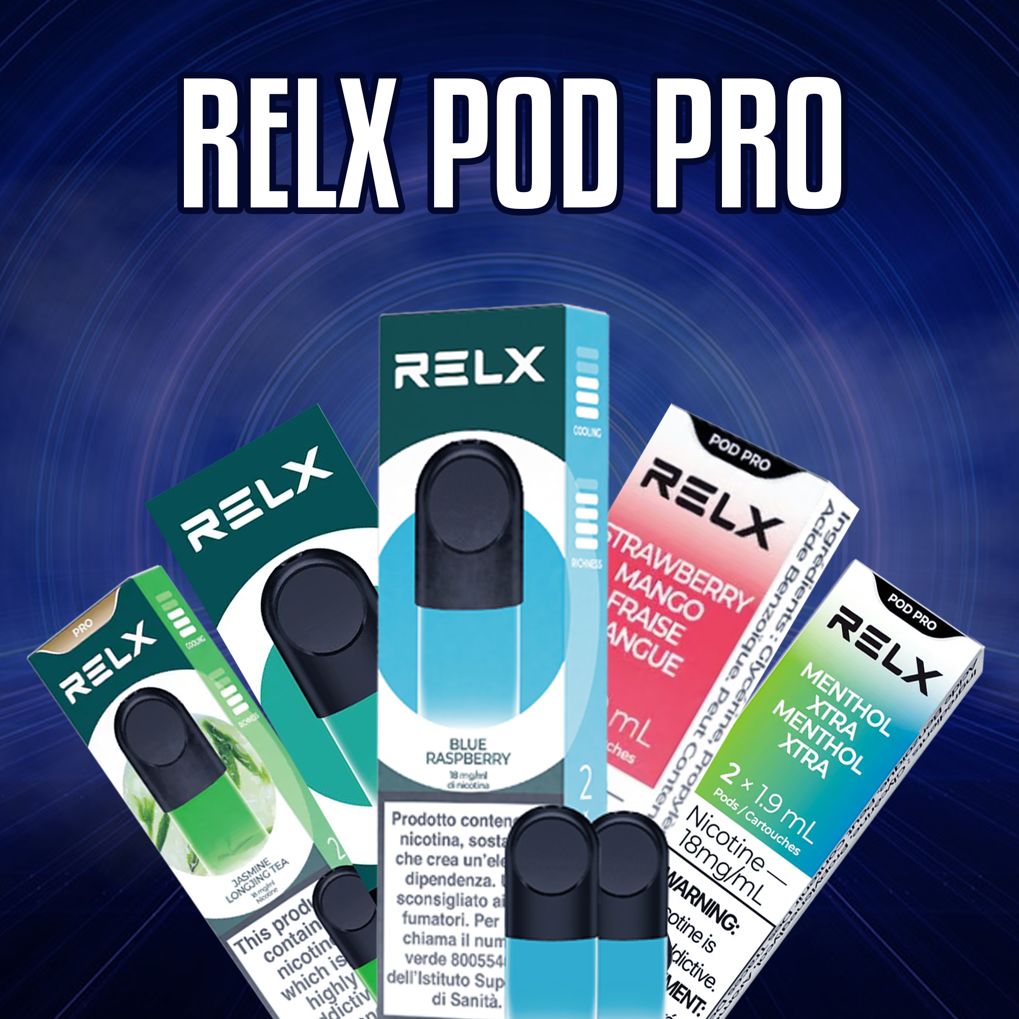Shop original RELX Pod Pro pods in Dubai and across the UAE. 100% genuine, up to 650 puffs, premium flavors, express delivery, and 24/7 WhatsApp support.
