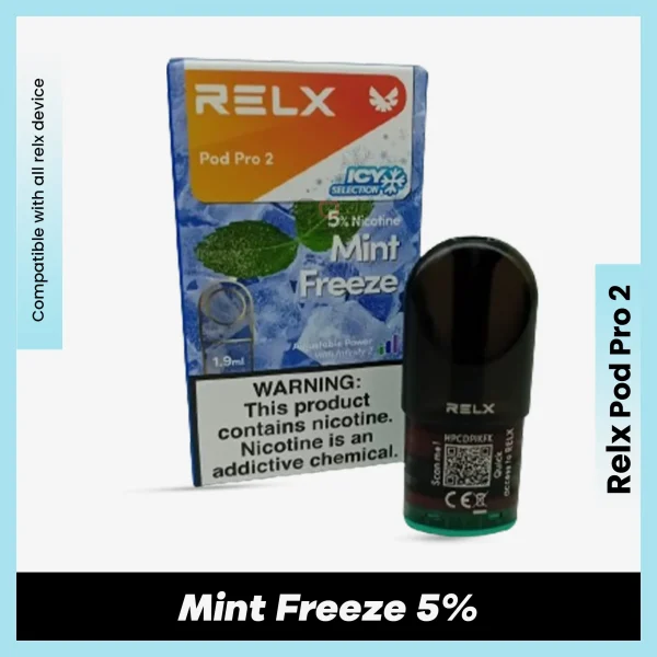 Relx Pod Pro 2 Mint Freeze 5% for podseller