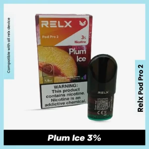 Relx Pod Pro 2 Plum Ice 3% for podseller