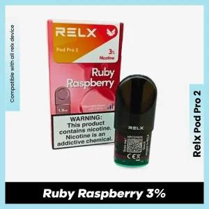 Relx Pod Pro 2 Ruby Raspberry 3% for podseller
