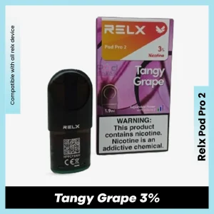 Relx Pod Pro 2 Tangy Grape 3% for podseller