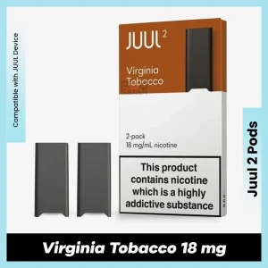 Virginia Tobacco 18 mg JUUL 2 Pods for podseller