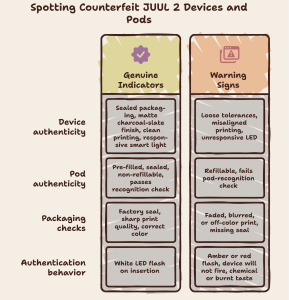 Spotting Counterfeit Devices and Pods in Dubai