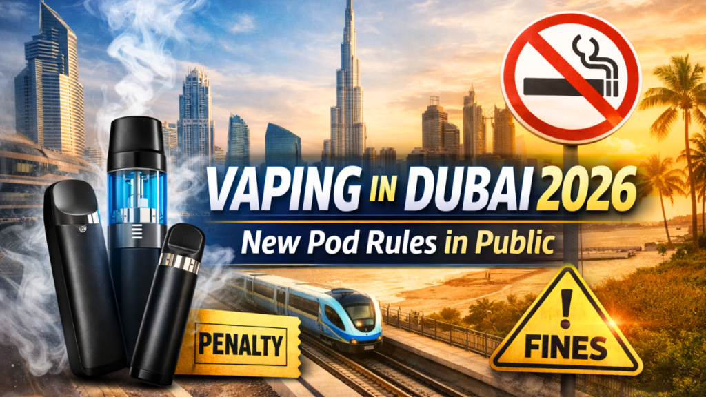 Vaping in Dubai 2026 New Rules for Using Pods in Public