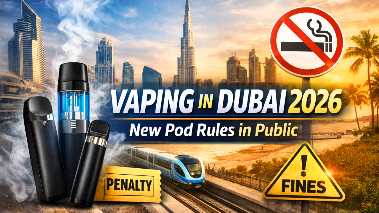 Vaping in Dubai 2026 New Rules for Using Pods in Public
