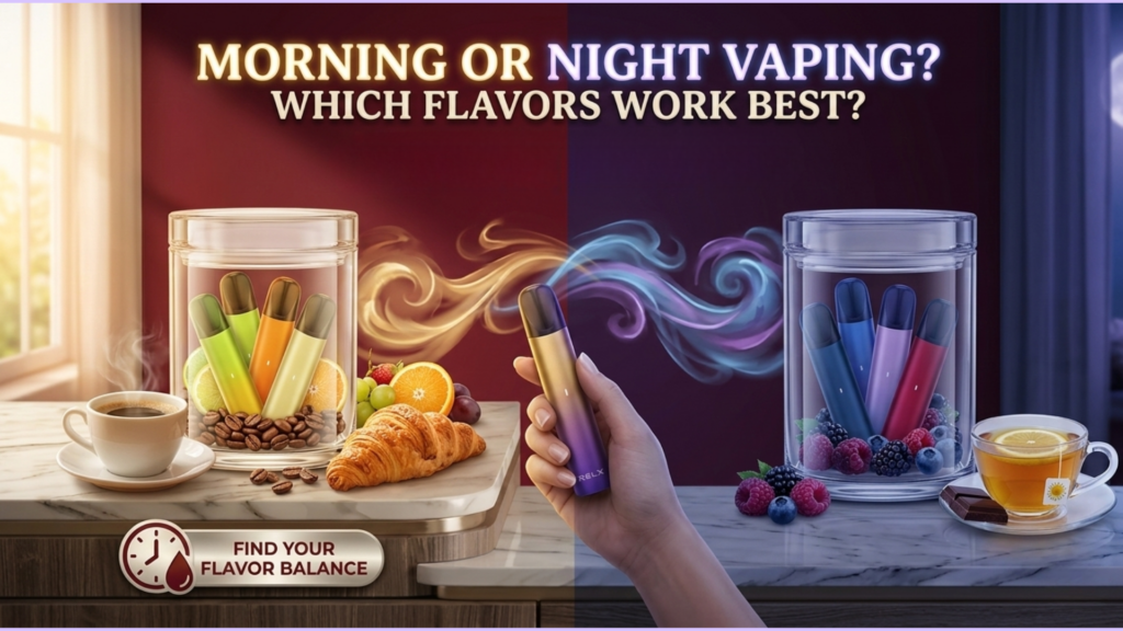 Morning or Night Vaping