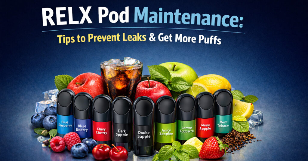 RELX Pod Maintenance: Tips to Prevent Leaks & Get More Puffs