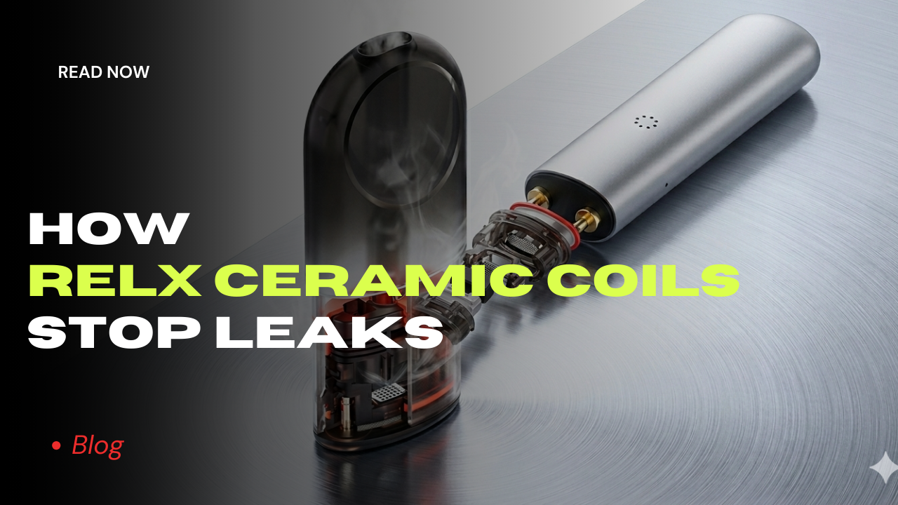 How the RELX's Ceramic Maze Coil Prevents Leaks