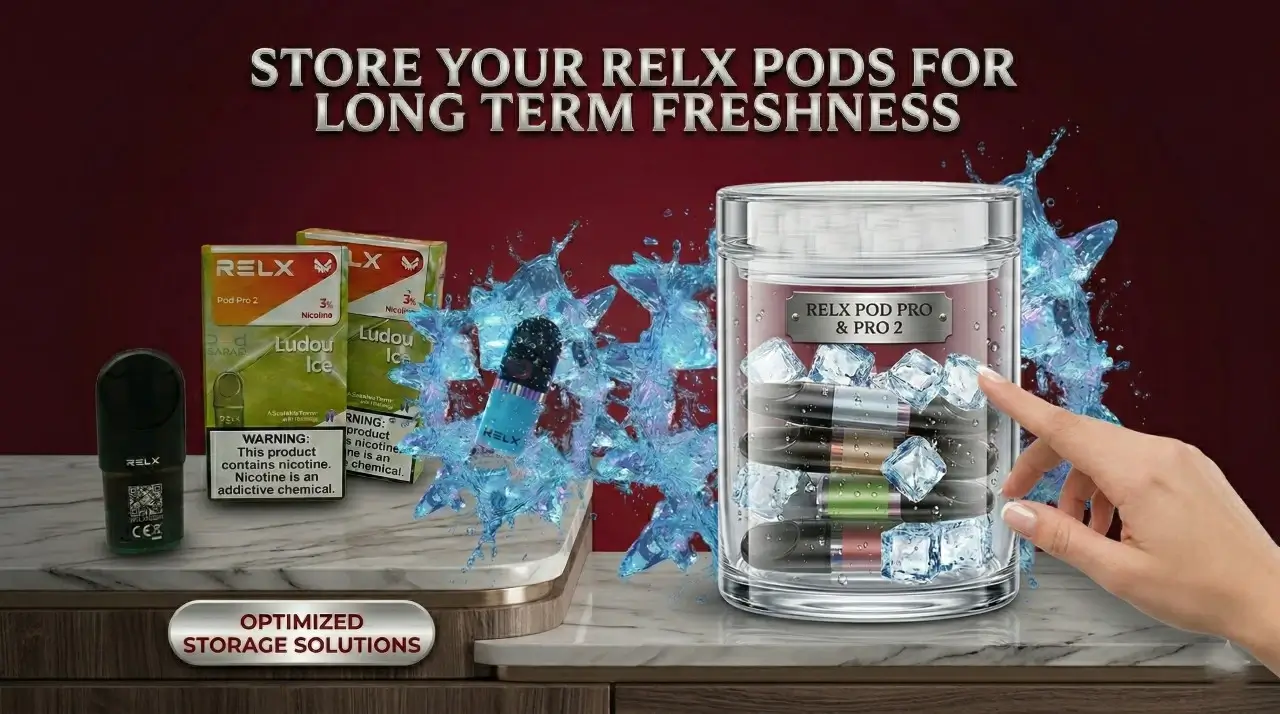 Store Your RELX Pods for Long Term Freshness in Dubai