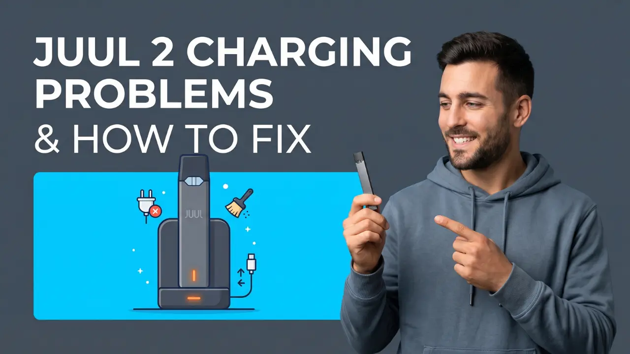 JUUL 2 Charging Problems & How to Fix Guide for UAE Vapers