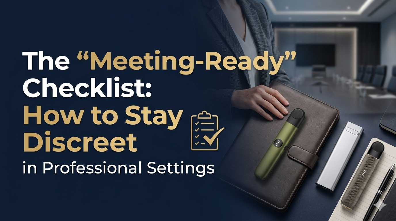 The “Meeting-Ready” Checklist: How to Stay Discreet in Professional Settings